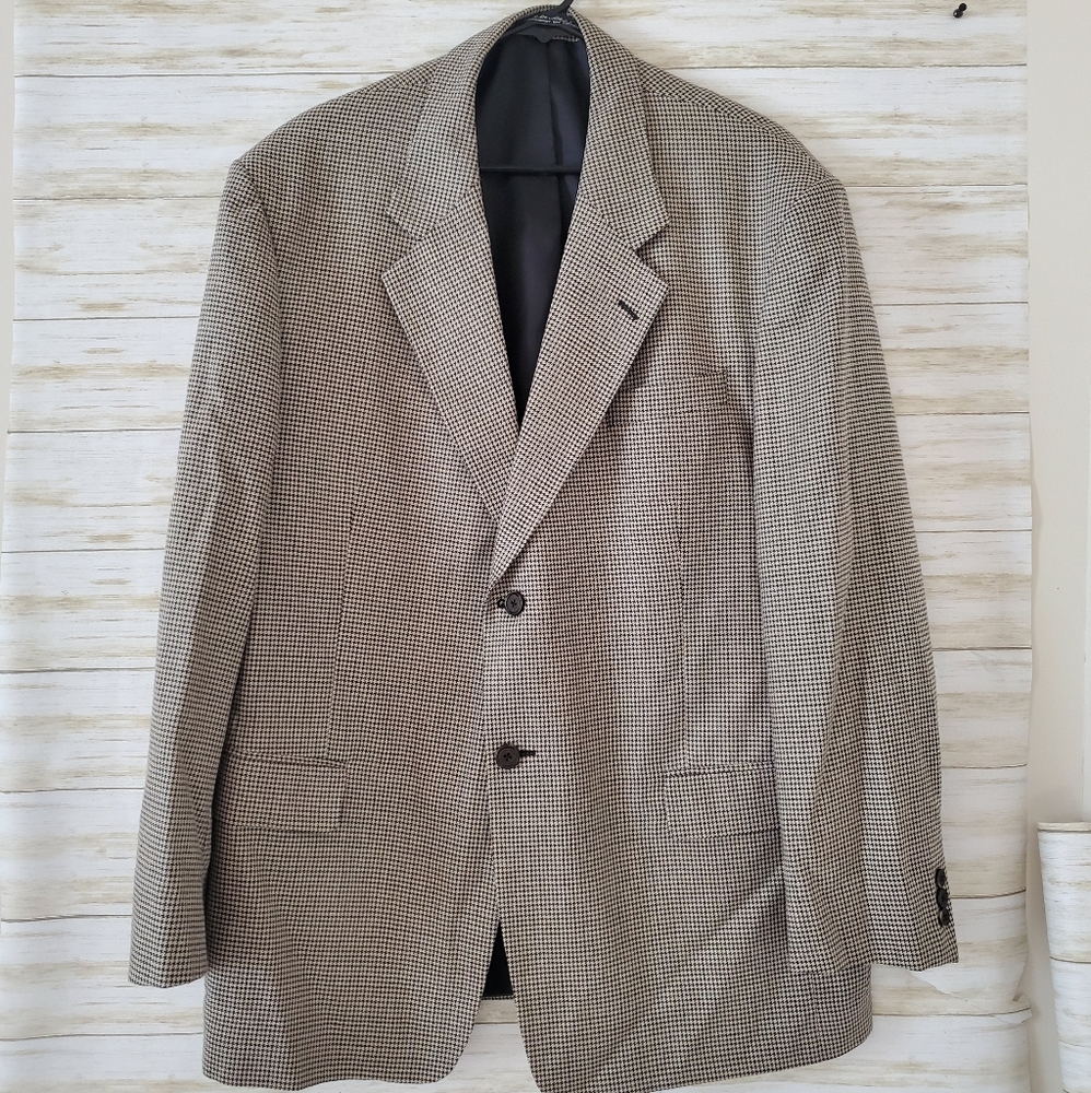 Travel Smith houndstooth blazer